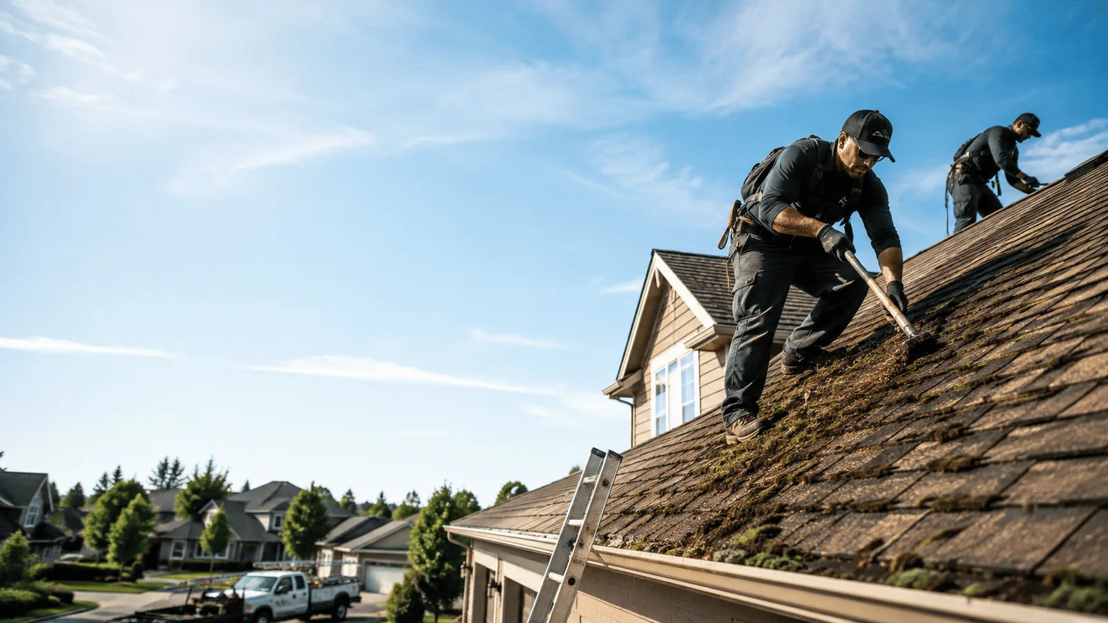 Roof Moss Removal in Murphy, TX near me